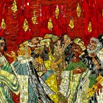 Mosaic depiction of Pentecost